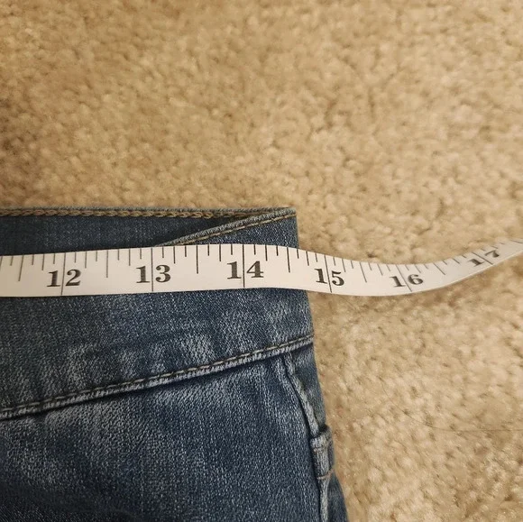 Womens Medium Wash Levi's 510 Skinny Straight Leg Jeans Size 28" Waist #C52 - Picture 5 of 7